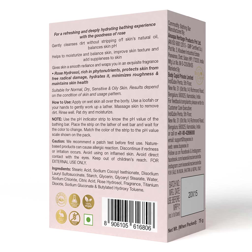 WOW Himalayan Rose Bathing Bar