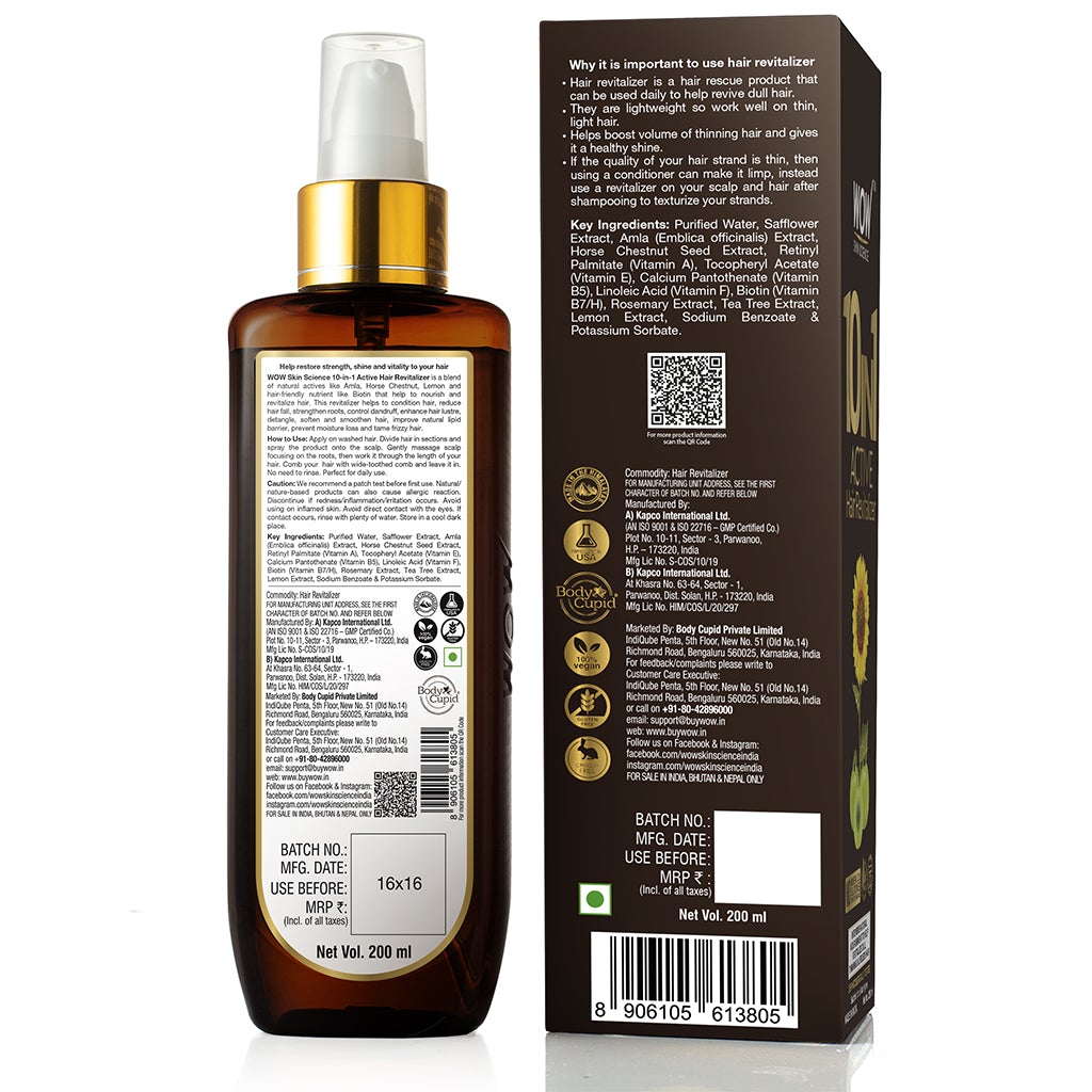 WOW 10-in-1 Active Hair Revitalizer - 200 ml