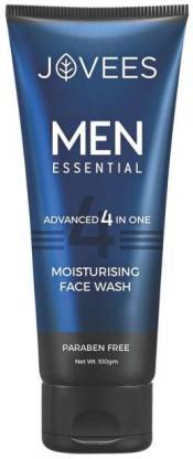 JOVEES Men Moisturising Face wash 4 in one Face Wash (100 ml)