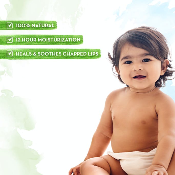 MamaEarth 100 Percent Natural Milky Soft Lip Balm for Kids, Babies for 12 Hour Moisturization, with Oats, Milk & Calendula 4g Natural