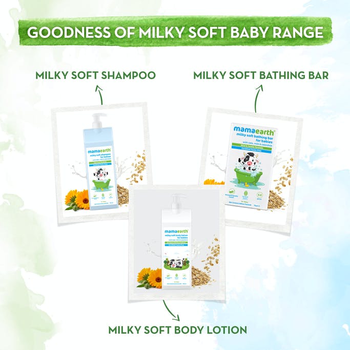 MamaEarth 100 Percent Natural Milky Soft Lip Balm for Kids, Babies for 12 Hour Moisturization, with Oats, Milk & Calendula 4g Natural
