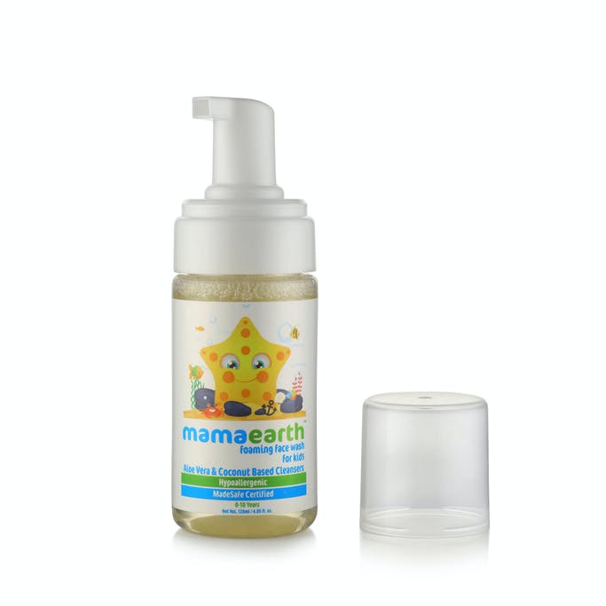 MamaEarth Foaming Facewash for Kids, 120ml