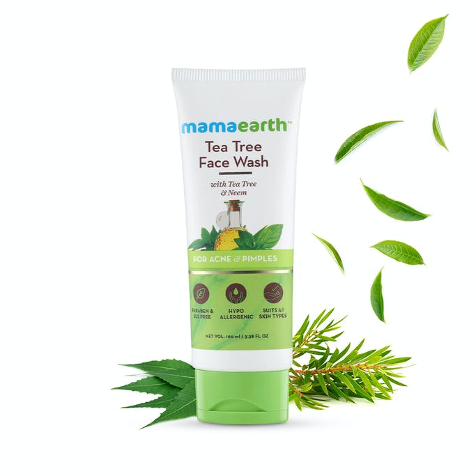 MamaEarth Tea Tree Foaming Face Wash with Tea Tree and Salicylic Acid for Acne and Pimples