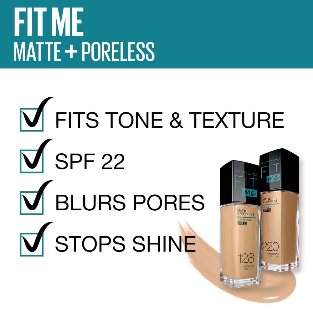 MAYBELLINE FIT ME TUBE FOUNDATION - 128 WARM NUDE