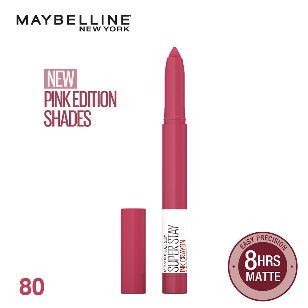 MAYBELLINE SUPERSTAY MATTE INK CRAYON X PINKS EDITION - RUN THE WORLD