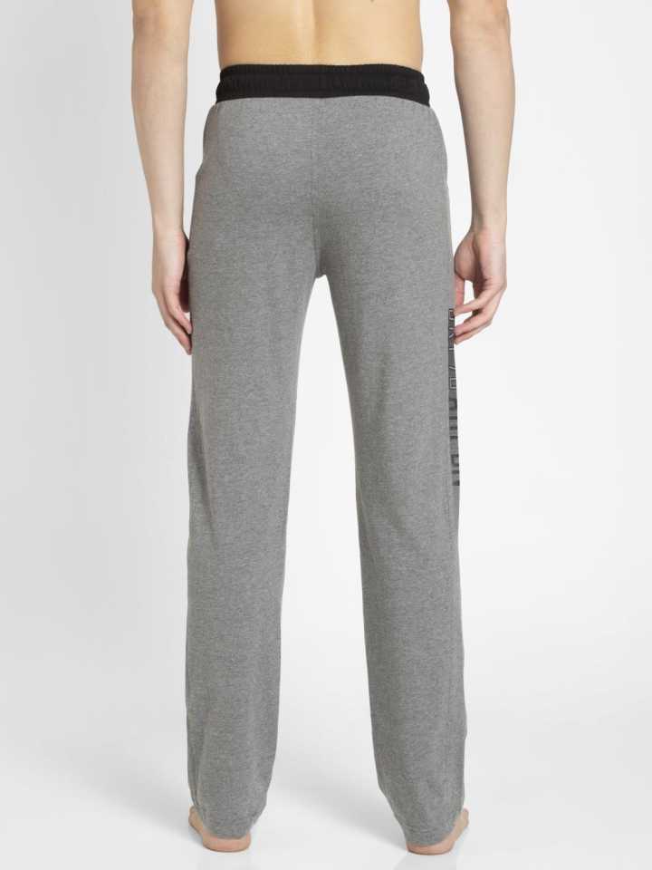 JOCKEY (SP 31) Slim Fit Joggers for Men with Stay Dry Treatment & Drawstring Closure - Performance Grey