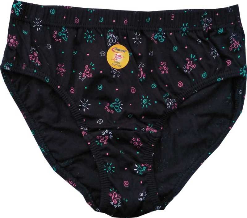 RUPA PLAIN PANTY - ASSORTED COLOURS (PACK OF 5)