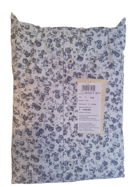 TURTLE Men Slim Fit Printed Full Sleeve Shirt (OTSH-79134-SF-1001-FR)