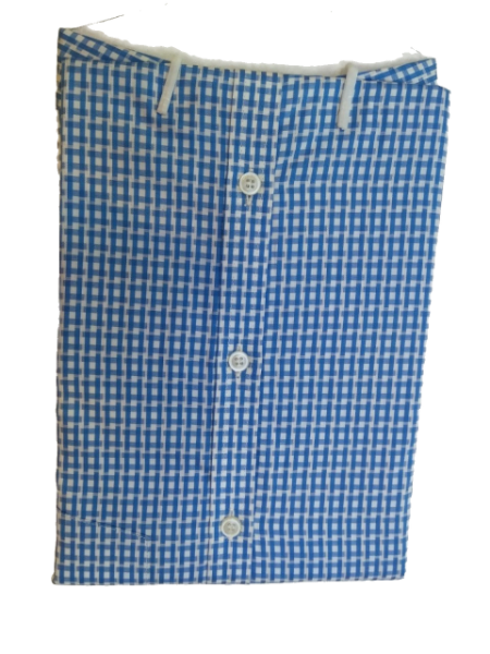 ZADE SHIRT -  Regular, Slim Fit Full Sleeve CHECK Cotton Shirt for Men -DB-0010