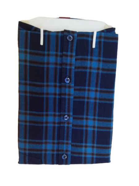 ZADE SHIRT - Regular, Slim Fit Full Sleeve Cotton, CHECK Shirt for Men -K3ZD-00034