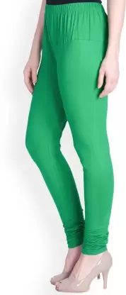 LYRA - Indian Churidar Leggings For Women -Green Colour